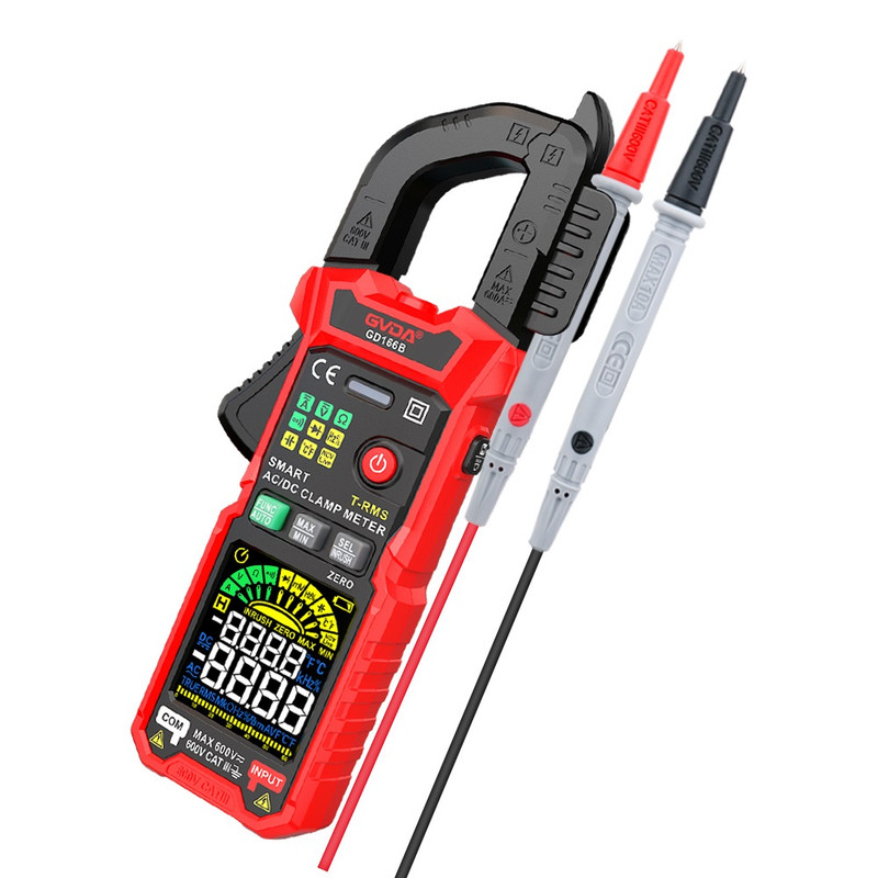 کلمپ آمپر متر جی وی دی ای مدل GD166B کلمپ آمپر متر جی وی دی ای مدل GD166B