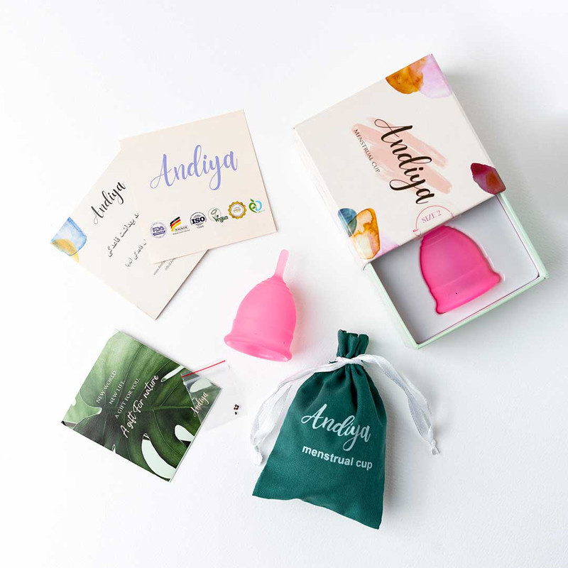 کاپ قاعدگی آندیا مدل 2 سایز متوسط