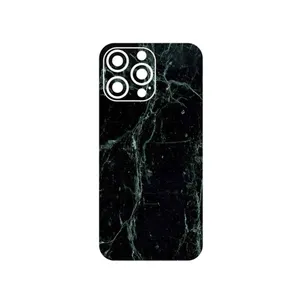 MAHOOT Graphite_Green_Marble Cover Sticker for Apple iPhone 14 Pro Max