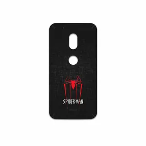 MAHOOT Spider-Man Cover Sticker for Motorola Moto G4 Play