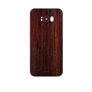 MAHOOT Red-Wood Cover Sticker for Samsung Galaxy S8 Plus