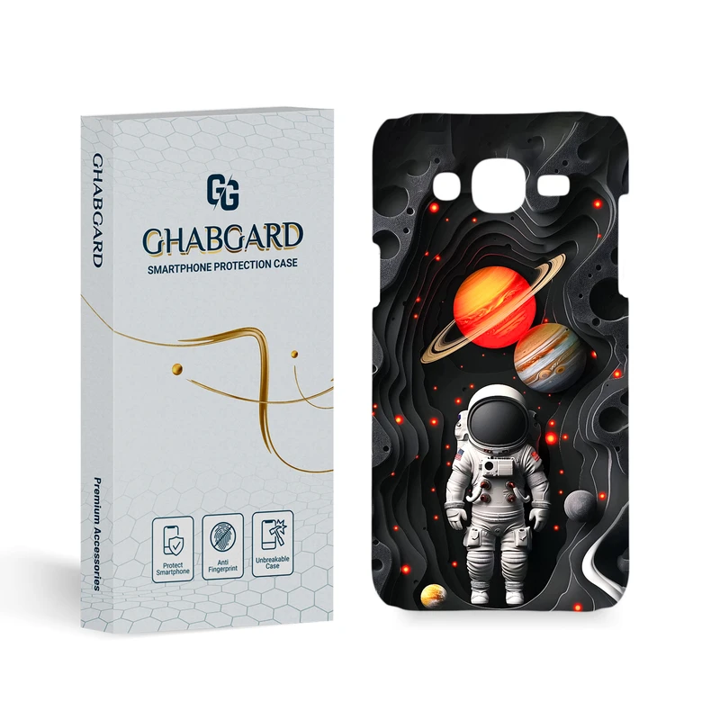کاور گارد قاب مدل کهکشان مناسب برای گوشی موبایل سامسونگ Galaxy J7 2015 / J700 