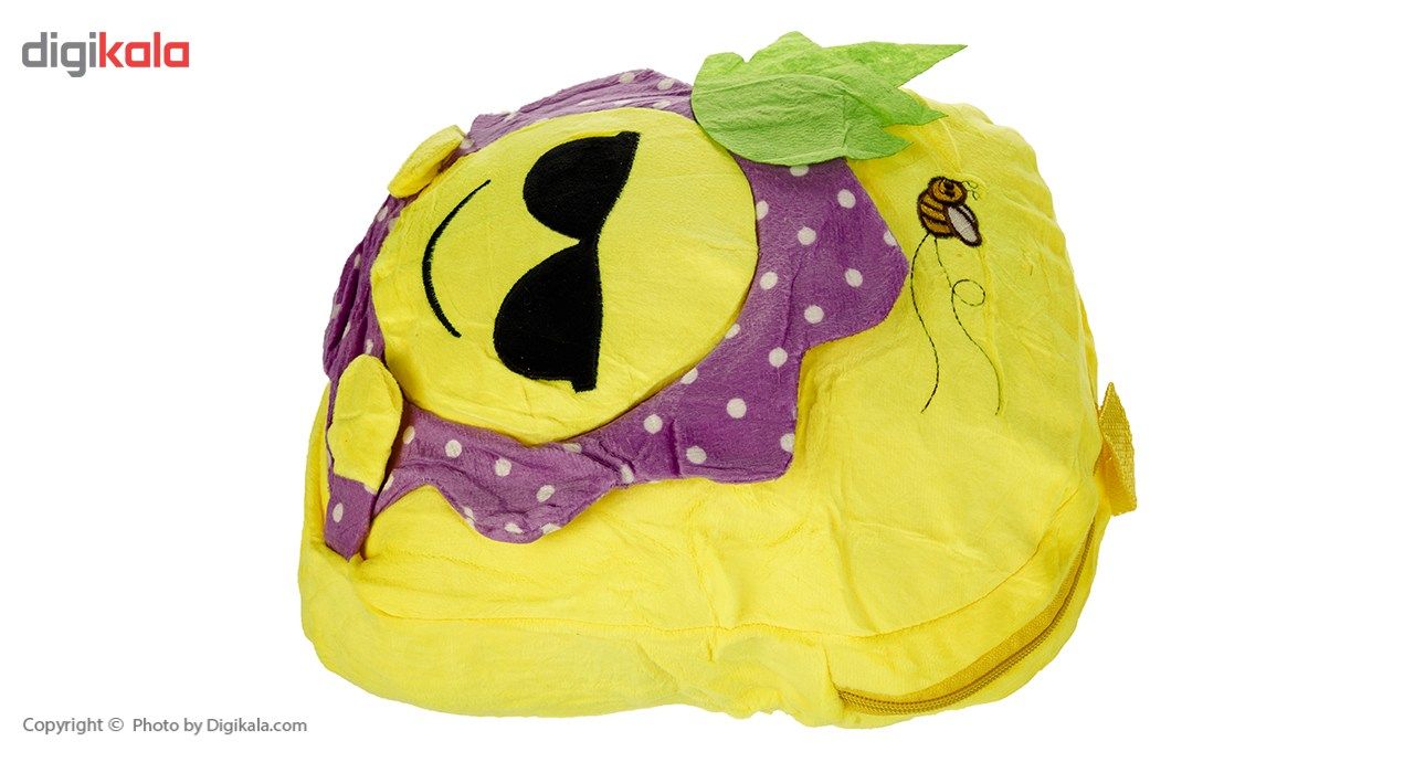کوله پشتی کودک مدل Purple Sunflower