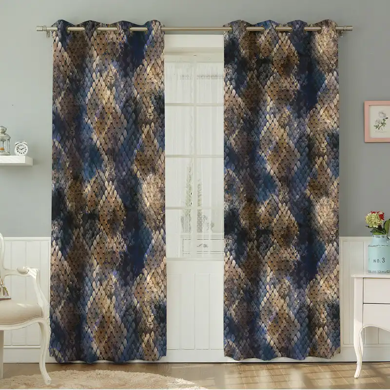 پرده نیروانا طرح مدرن مدل مخمل کد 4853 سایز 140×280 سانتی متر