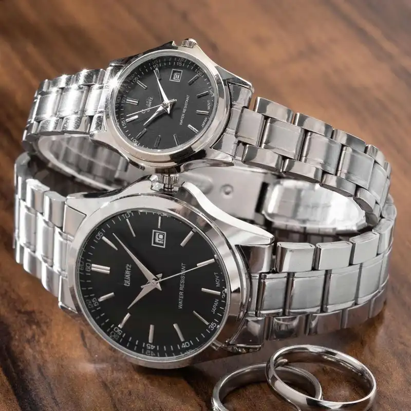 ست ساعت مچی عقربه ای  زنانه و مردانه مدل Ca_msh01