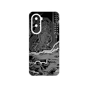 MAHOOT Black_Printed_Circuit_Board Cover Sticker for Xiaomi Poco M7 4G