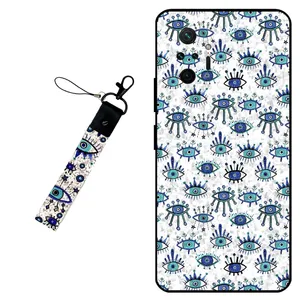 Megafone Devil eye 6464 Cover for Xiaomi Redmi Note 10 Pro / 10 Pro Max With Wrist strap
