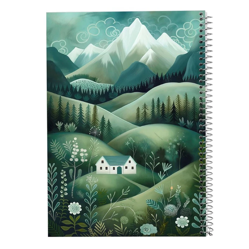 دفتر نقاشی 50 برگ مدوپد مدل طبیعت کد DF15392