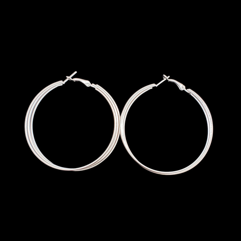 گوشواره حلقه ای زنانه مدل E2940