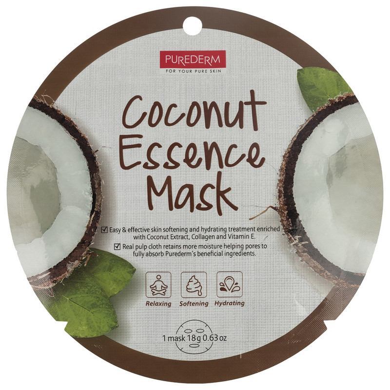 ماسک نقابی پیوردرم مدل Coconut