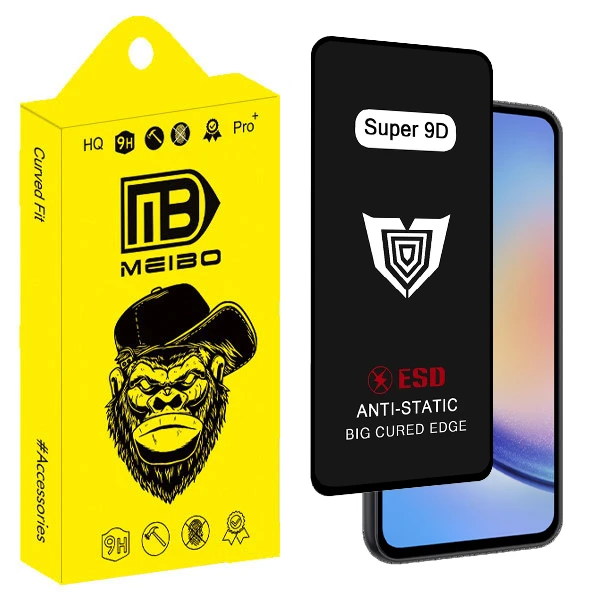 محافظ صفحه نمایش میبو مدل Super 9D Glavers مناسب برای گوشی موبایل سامسونگ galaxy a34 5G