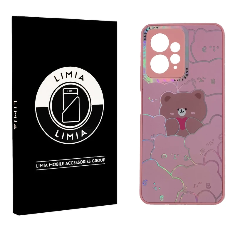 کاور لیمیا مدل فانتزی لنزدار طرح عروسکی شبرنگی مناسب برای گوشی موبایل شیائومی Redmi Note 12 4G