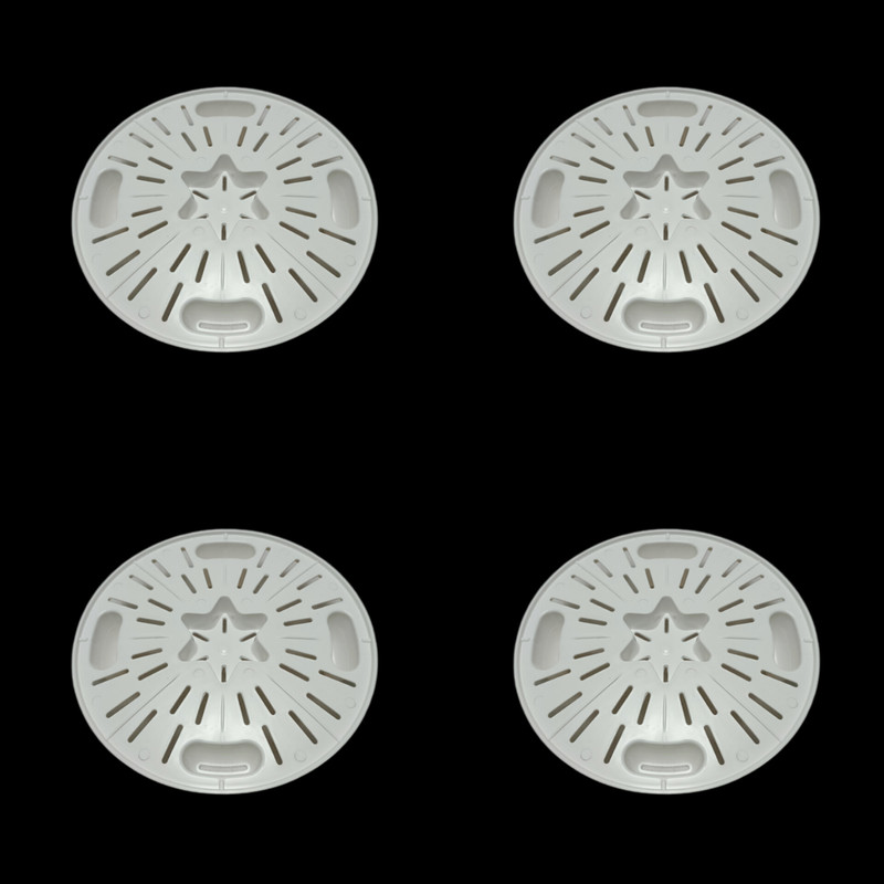 زیرگلدانی مدل زهکش جزیره کد 14cm بسته 4 عددی زیرگلدانی مدل زهکش جزیره کد 14cm بسته 4 عددی