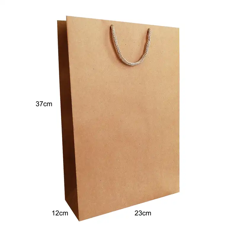 ساک هدیه مدل کرافت ساده کد p1 بسته 25 عددی