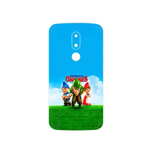MAHOOT Sherlock Gnomes Cover Sticker for Motorola Moto M