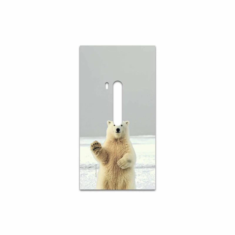 برچسب پوششی ماهوت مدل Polar bear مناسب برای گوشی موبایل نوکیا Lumia 920