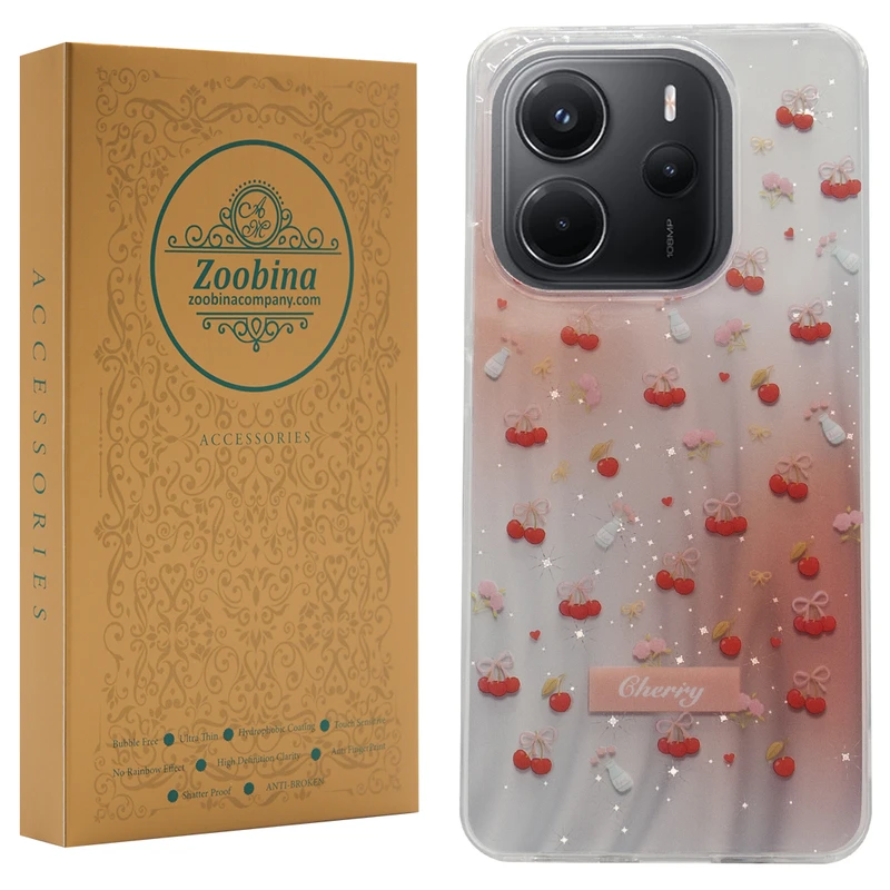 کاور زوبینا مدل Fena مناسب برای گوشی موبایل شیائومی Redmi Note 14 4G