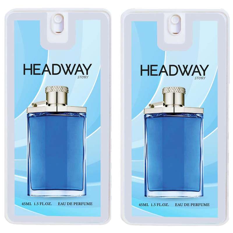 عطر جیبی مردانه هدوی مدل دانهیل دیزایر بلو حجم 45 میلی لیتر مجموعه 2 عددی عطر جیبی مردانه هدوی مدل دانهیل دیزایر بلو حجم 45 میلی لیتر مجموعه 2 عددی