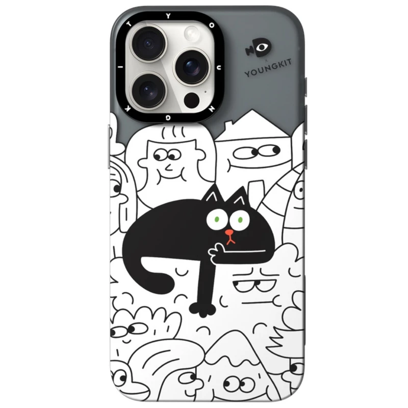 کاور یانگ کیت مدل Nina Canvas کد Z02 مناسب برای گوشی موبایل اپل iphone 15