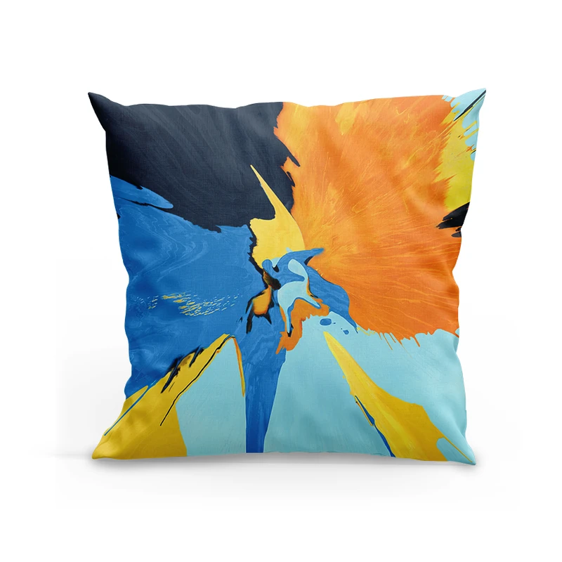 کوسن پاد آفرین مدل رنگی نامنظم کد DKK53