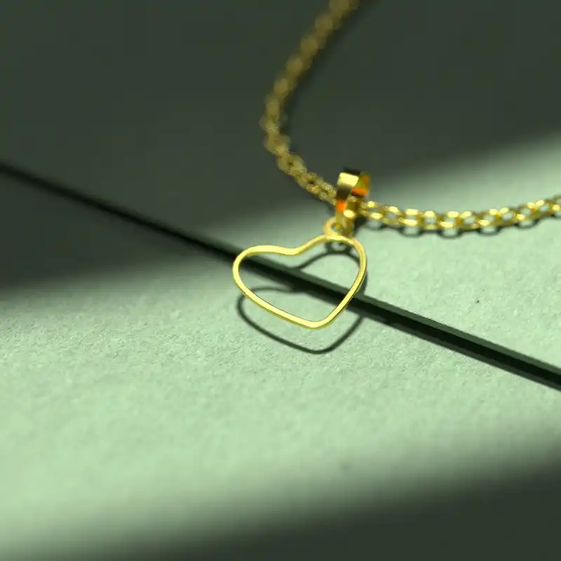 گردنبند طلا 18 عیار زنانه مدوپد مدل اسلیمی کد CA10751