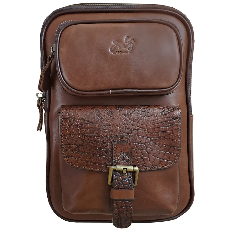 کیف کراس بادی چرمی آسو مدل آرکان اسلینگ کد 2