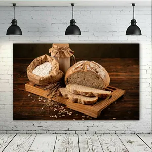 تابلو بوم طرح نان سفید مدل نان فانتزی کد SDB1928