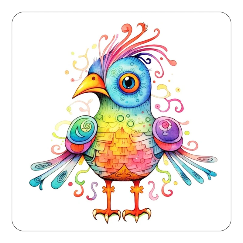 مگنت کاکتی طرح حیوانات رنگی مدل mp26070