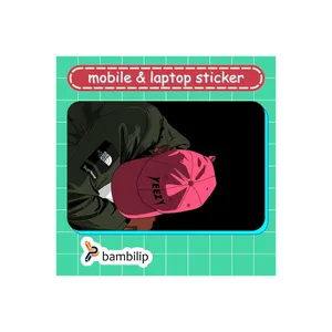 استیکر بامبیلیپ مدل کارت عابر طرح پسر و کلاهش کد 4179131