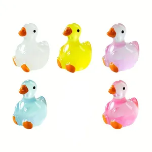 مجسمه مدل شب تاب طرح اردک بسته 5 عددی