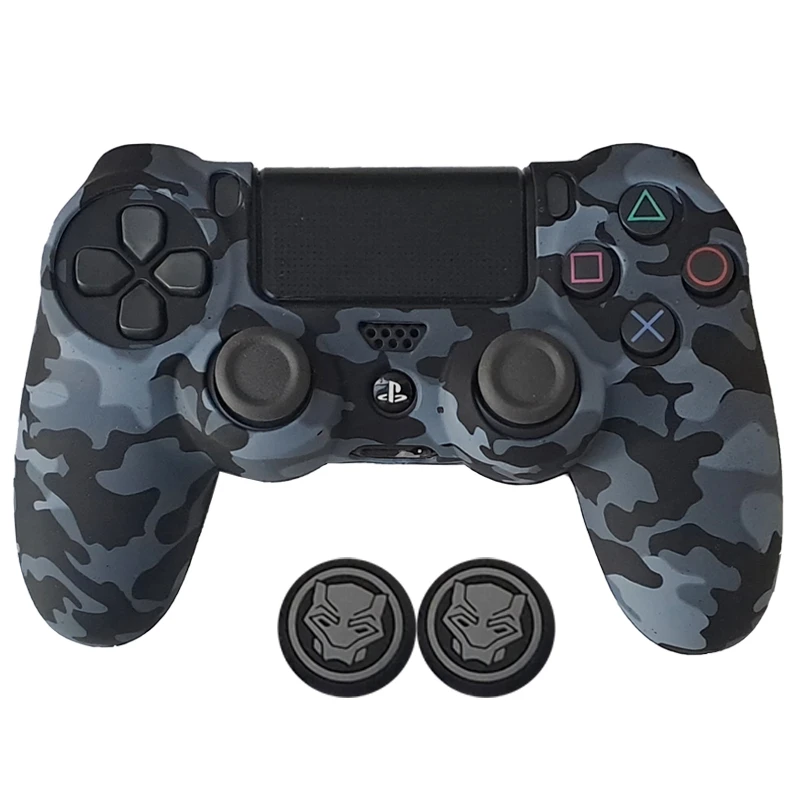 محافظ دسته پلی استیشن ۴ مدل ARMY PS4-421 به همراه روکش آنالوگ