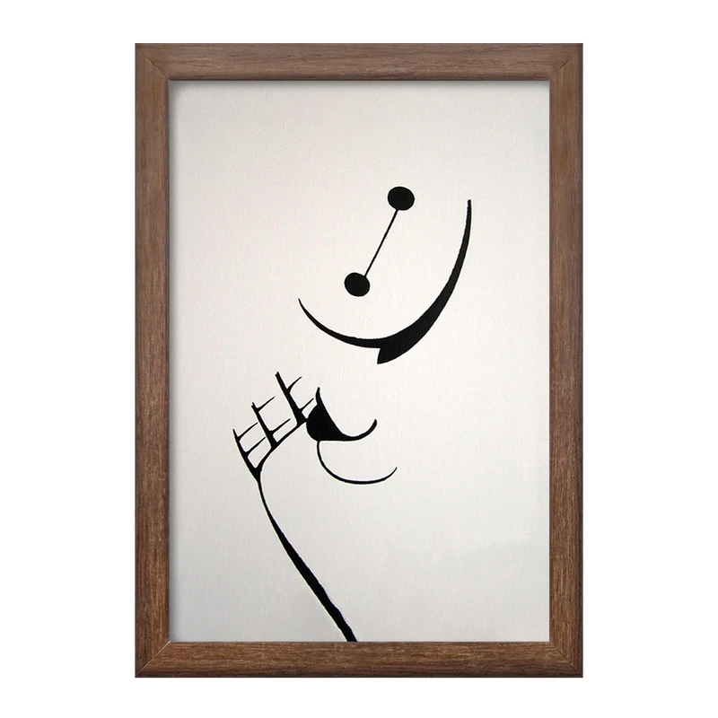 تابلو خندالو طرح انیمیشن بای مکس کد F1747