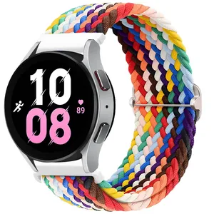 بند انتک مدل Braided Elstic Clip مناسب برای ساعت هوشمند سامسونگ 20 میلی متریGalaxy Watch Gear S2 / Gear Sport / Active / Active 2 40mm
