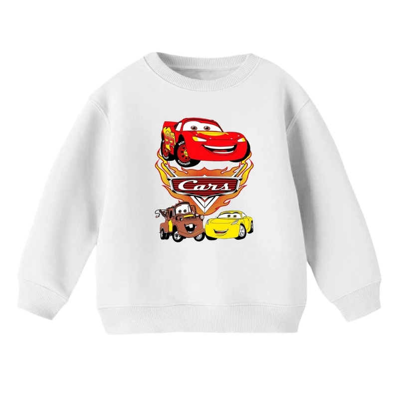 سویشرت بچگانه مدل ماشین ها کد v10 