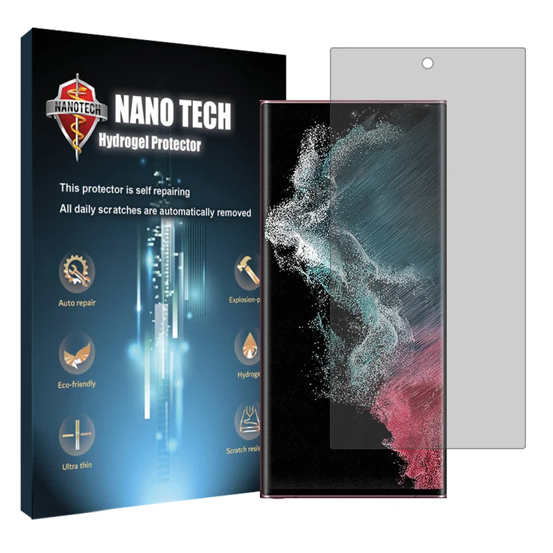 محافظ صفحه نمایش شفاف نانو تک مدل Tough مناسب برای گوشی موبایل سامسونگ Galaxy S22 Ultra 5G