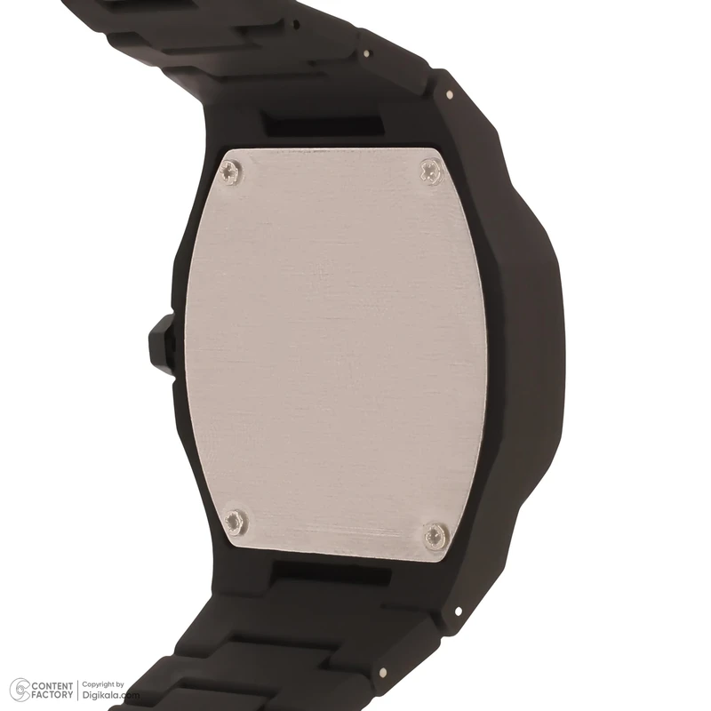 عکس شماره 4 : ساعت مچی عقربه-ای کوارتز مردانه مدل اسپرت بند سبک قفل مخفی کد ۱.۶