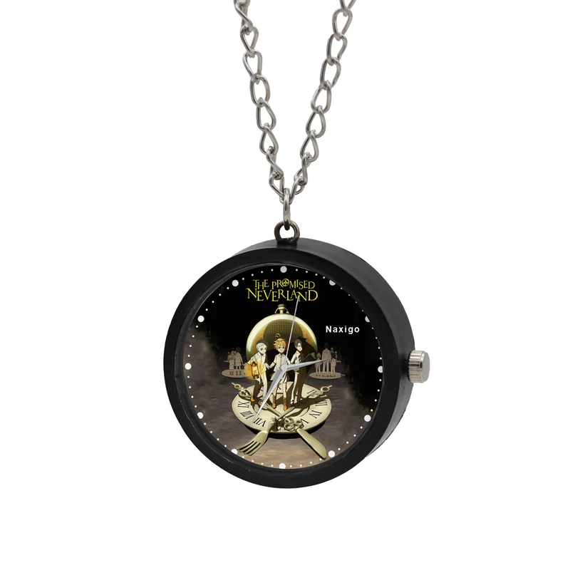 ساعت گردنبندی عقربه ای ناکسیگو مدل The Promised Neverland کد NF13529