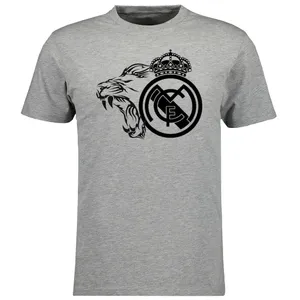 تی شرت آستین کوتاه مردانه مدل رئال مادرید کد V121