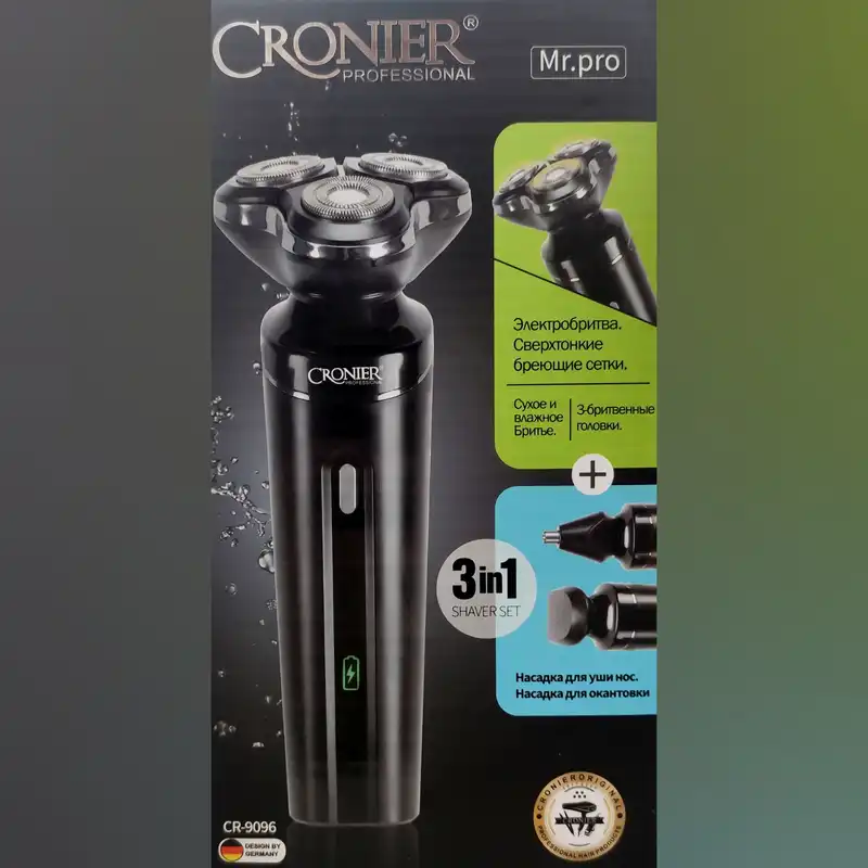 ماشین اصلاح موی صورت کرونیر مدل CR-9096