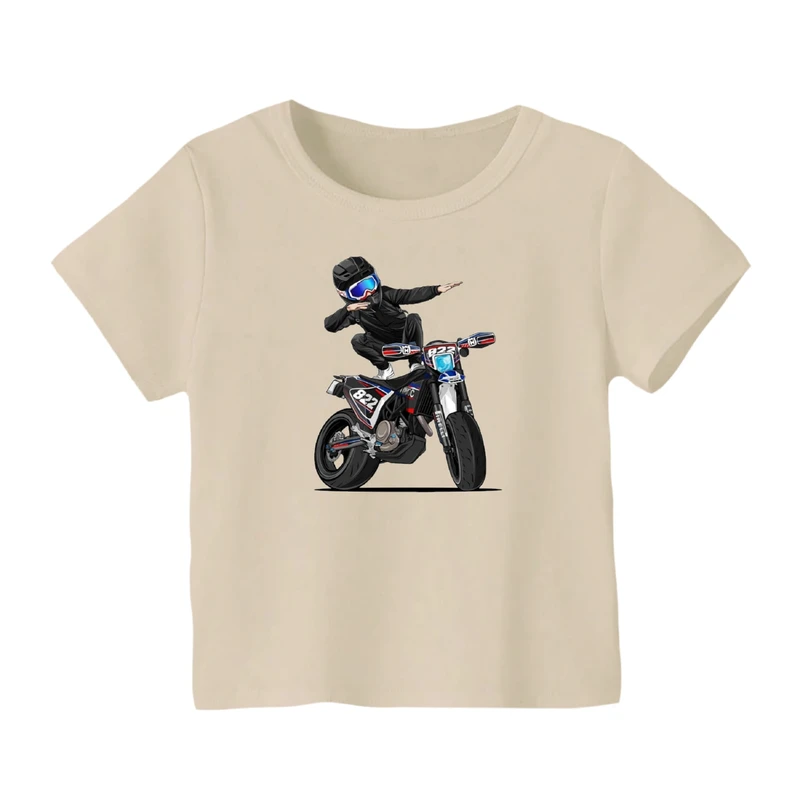 تی شرت آستین کوتاه بچگانه مدل موتور