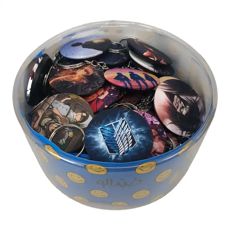 جاکلیدی خندالو مدل انیمه اتک آن تایتان کد 34 بسته 49 عددی