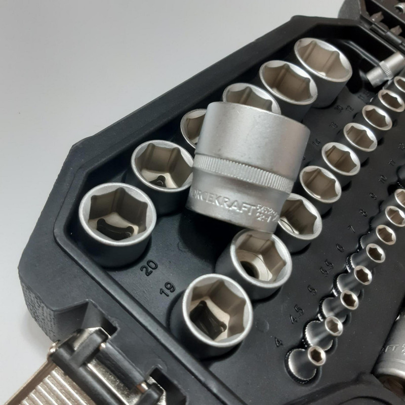 آچار بکس فورس کرافت مدل UY22595 مجموعه 108 عددی