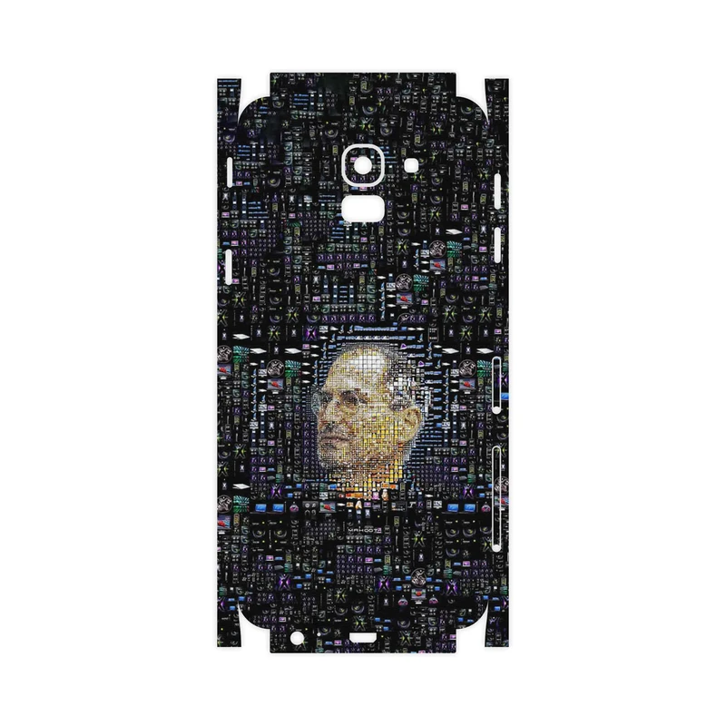 برچسب پوششی ماهوت مدل Collage of Steve Jobs 2-FullSkin مناسب برای گوشی موبایل سامسونگ Galaxy J6