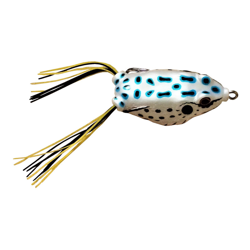 طعمه ماهیگیری مدل قورباغه ژله ای دم ریشی کد FOL-029