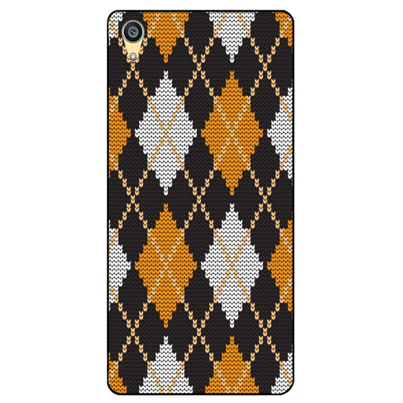 کاور مگافون طرح بافت مدل 8104 مناسب برای گوشی موبایل سونی Xperia C6