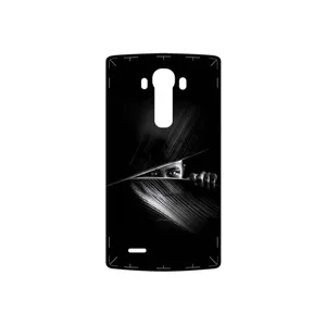 MAHOOT Black Portrait Cover Sticker for LG G3