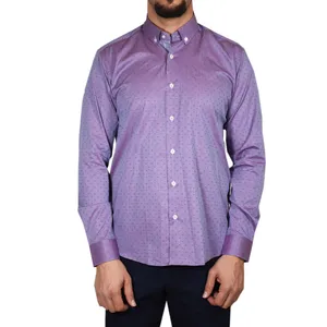 پیراهن آستین بلند مردانه برندس مدل 6344C19