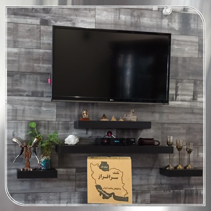 پابه دیواری تلویزیون شلفیران براکت کد z1 مناسب برای 17 تا 43 اینچ