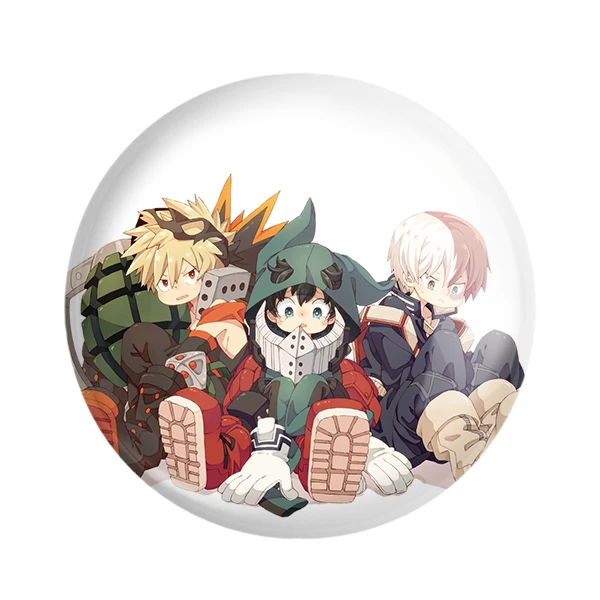 مگنت خندالو طرح تودروکی و دکو و باکوگو انیمه آکادمی قهرمان من کد 11606