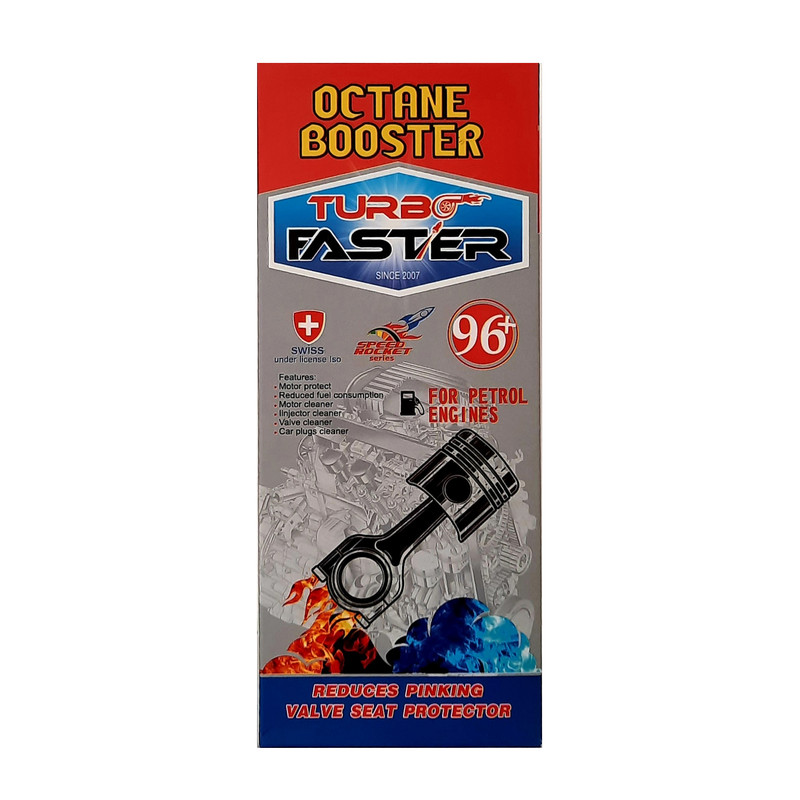 مکمل سوخت خودرو فستر توربو و مدل اکتان پلاس کد 84 حجم 400 میلی لیتر بسته ده عددی